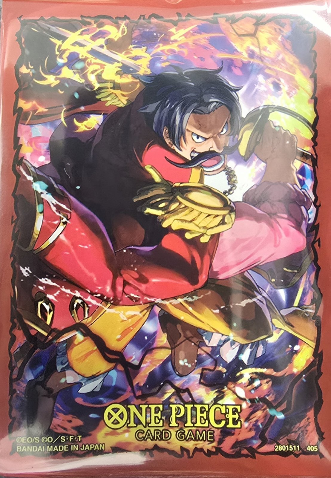スリーブ『ゴール・D・ロジャー(オフィシャルカードスリーブ 12
