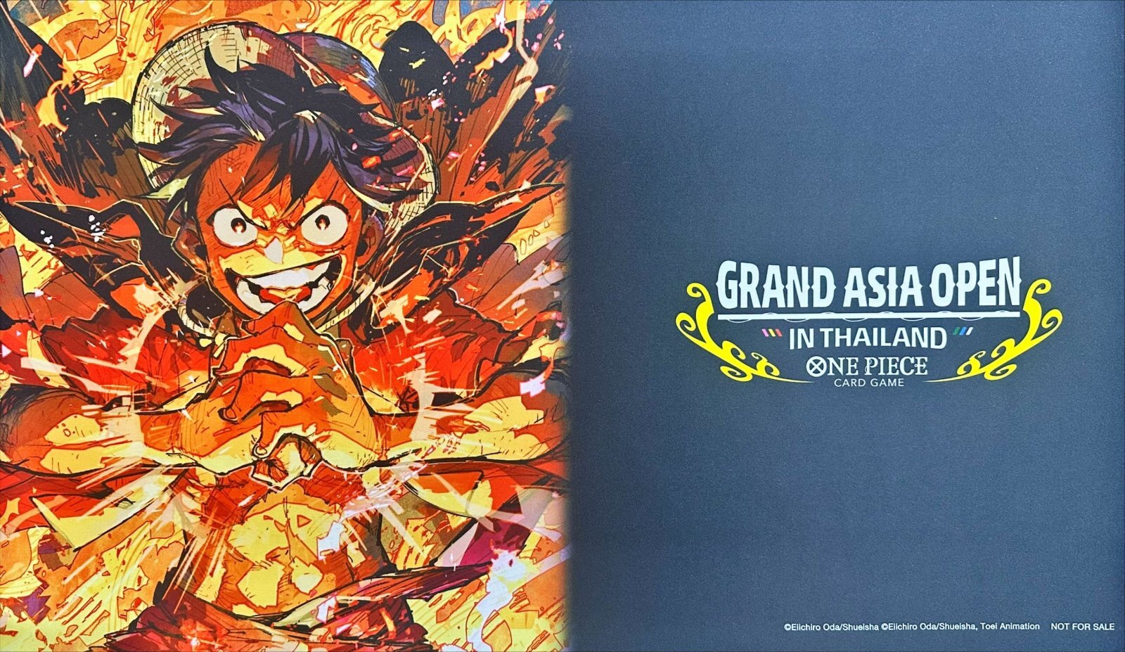 ワンピース　プレイマット　ルフィ　海外公式　非売品 プレイマット『モンキー・D・ルフィ(THAILAND/GRAND ASIA OPEN